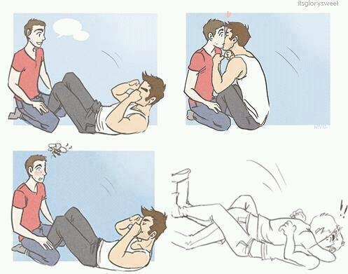 storyofagayboy:  “Be my rock… keep me strong.”