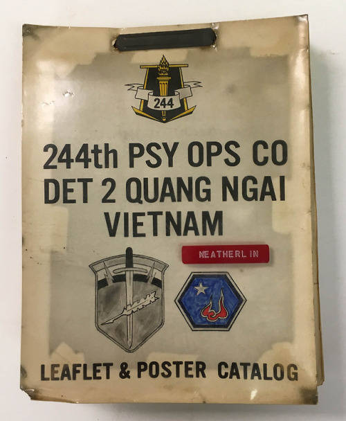 Here&rsquo;s an interesting discovery from the stacks! It&rsquo;s a collection of Vietnam War-era pr