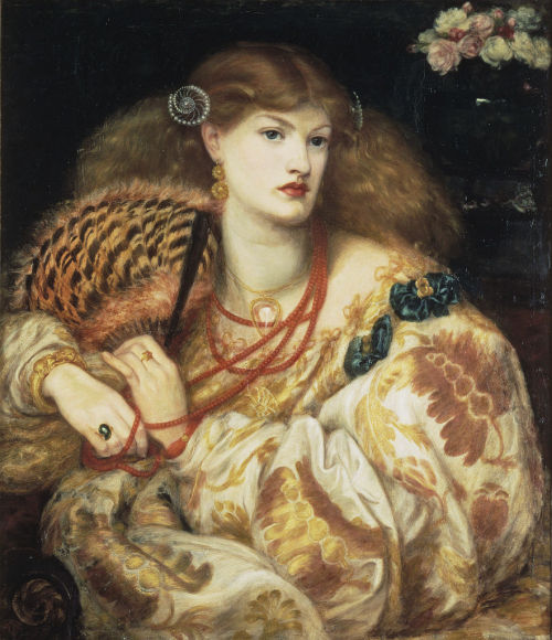 &ldquo;Monna&rdquo; by Dante Gabriel Rossetti, 1866