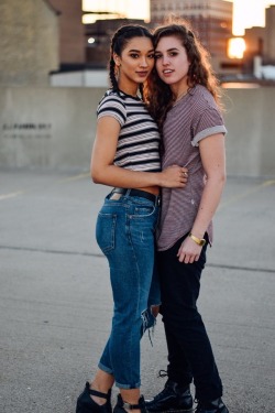 Lesbian On A Skateboard