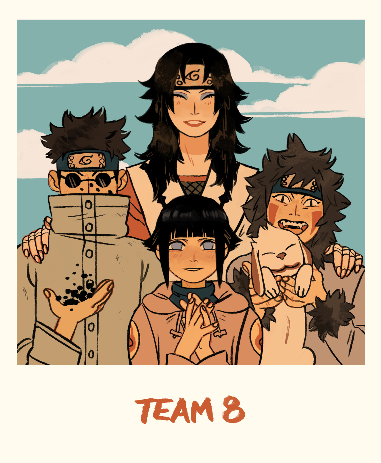 sarakipin:  Chūnin exam polaroids!  