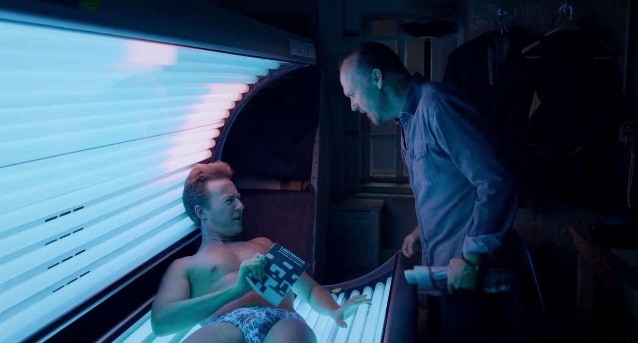 newnakedmalecelebs:  Edward Norton half naked in Birdman