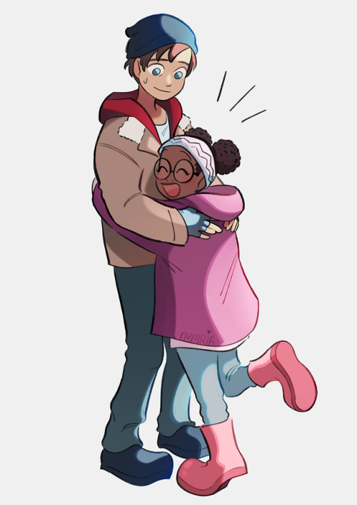 nymria:Shazam movie doodles… I wanted Billy to hug her back 