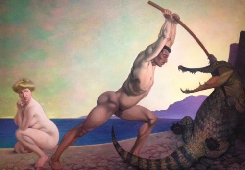 Félix Vallotton - Persée tuant le dragon (1910)