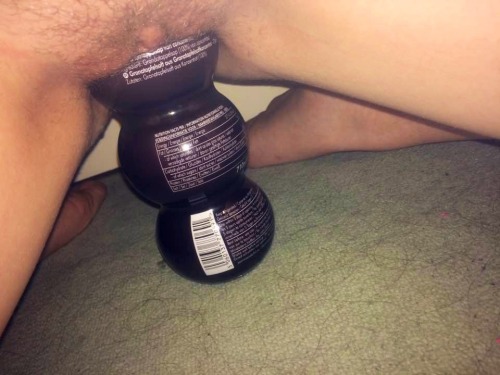 nice-nasty-stuff:  Baby tied last night and couldn’t get it in. So she tried again today, now I want you to know she doesn’t use any lube (!) so all this is just spit and cunt juice. She took it really deep and totally broke her cunt. I came watching