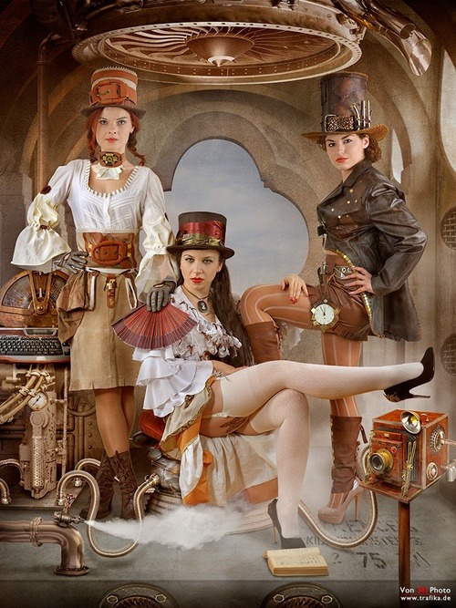 steampunk-girl:  Steampunk Girl
