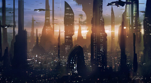 Coruscant #2 by daRoz 