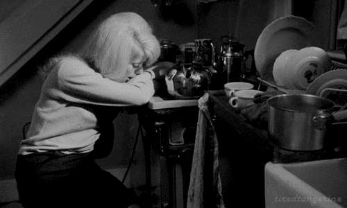 tiredtangerine:Catherine Deneuve in Repulsion (1965)