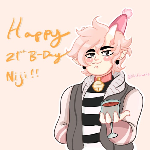 Heeeeyyyy~ @nijiomii Happy Birthday!!!
