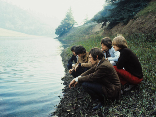 weirdpicturesoftherollingstones:Me and the boys at the local fishing spot Me and the boys during the