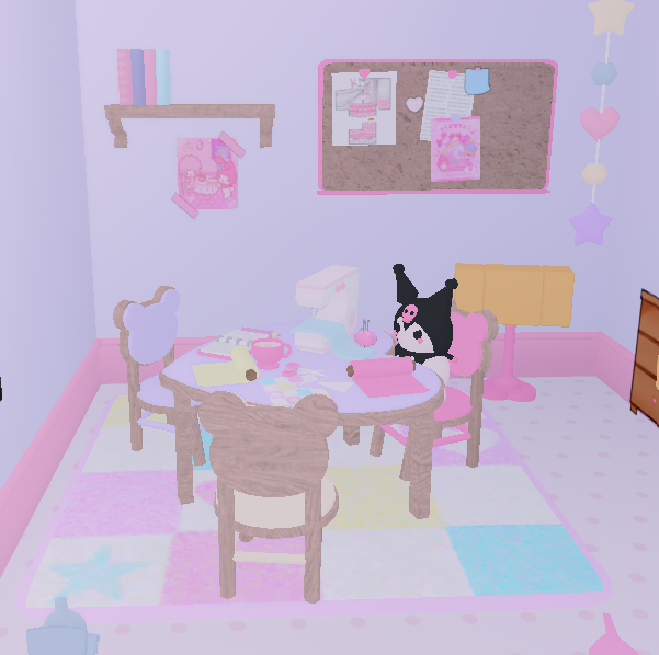 french_rxses's Profile  Hello kitty rooms, Roblox animation