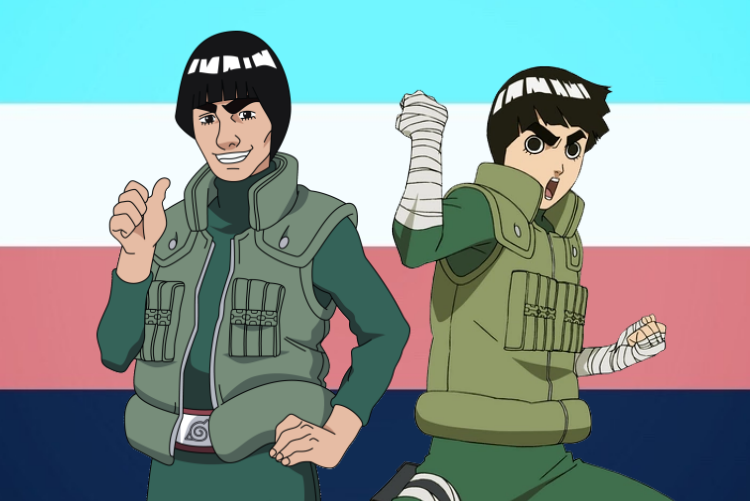 dumbass rights! — rock lee and guy sensei share one braincell