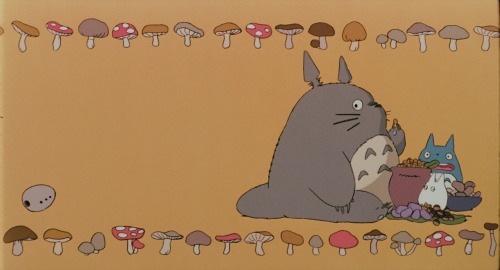 hooray-anime: My Neighbor Totoro Ending Credits