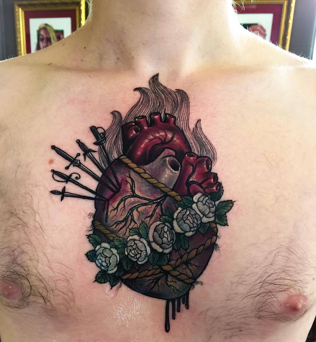 1337tattoos:    Hannah Flowers   