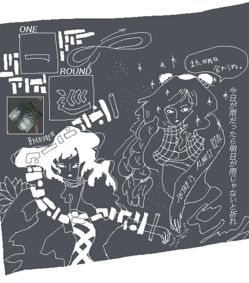 dimensional aliens byakuren &amp; jolyne