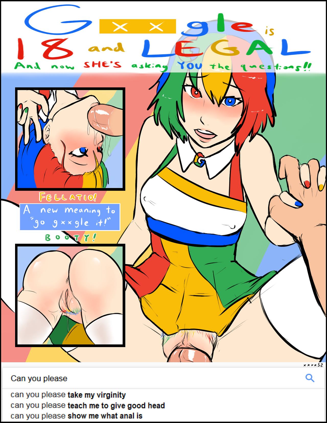 sasoriharem:  There’s a pic/meme going around showing “Google-chan” sitting