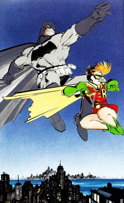 endternet:  The Dynamic DuoThe Dark Knight Returns #3 (May 1986)&ldquo;Hunt The Dark Knight&rdquo;By Frank Miller