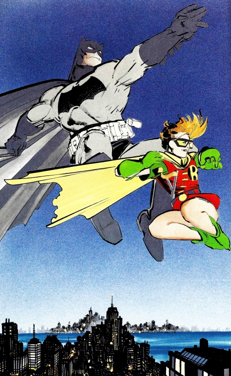 endternet:  The Dynamic DuoThe Dark Knight Returns #3 (May 1986)“Hunt The Dark Knight”By Frank Miller