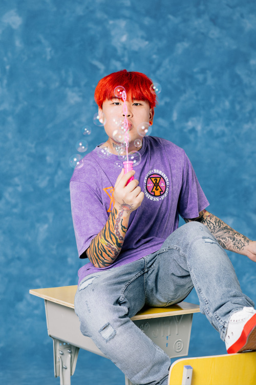 GUESS x 88Rising campaign featuring Rich Brian, Niki, Joji, and the Higher Brothers · ph