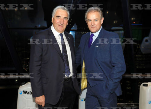 phylli-fan-55: Some more photos of Jim Carter and Hugh Bonneville at the WaterAid’s Untapped Appeal 