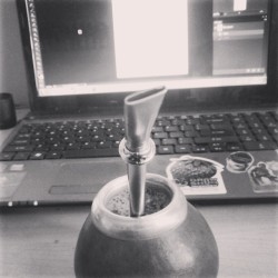 #yerba is my drawing fuel. It is time to finish a shitload of work :)
