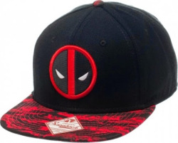 deadpoolbugle:  Deadpool Tigerstripe Flatbill Snapback Cap | Read More: http://bit.ly/1mCo9Js