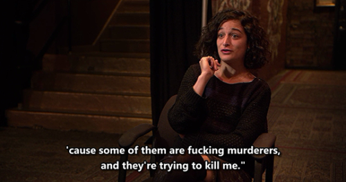 feministjamesransone:From “Jenny Slate: Stage Fright”