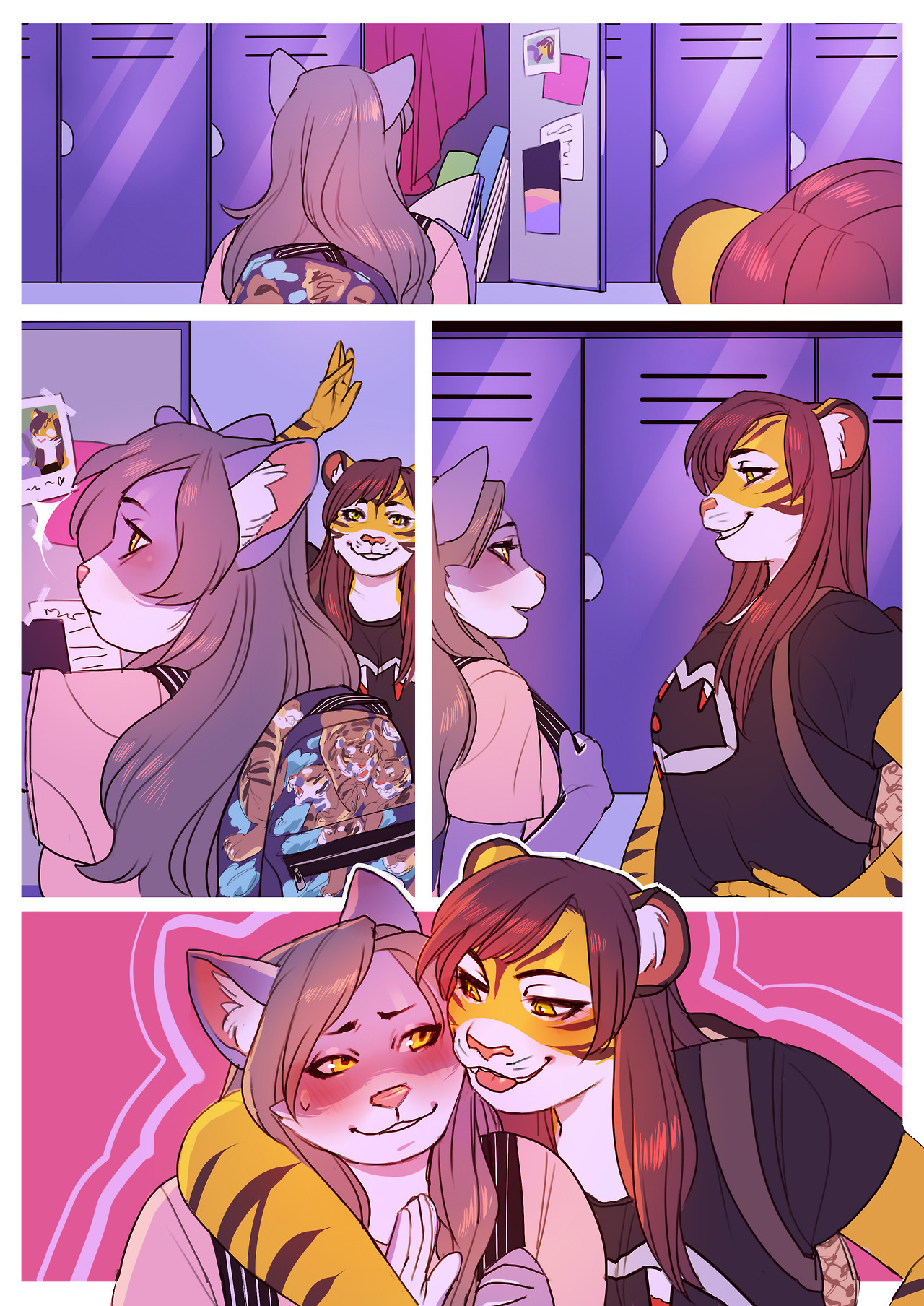 nsfw-zhenya:  commission comics for ChawchawWolf