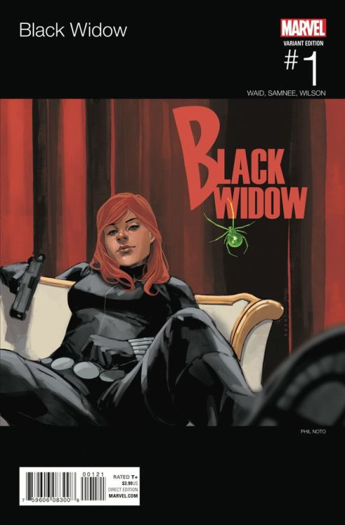 fuckyeahblackwidow: Variant Covers: Black Widow #1.