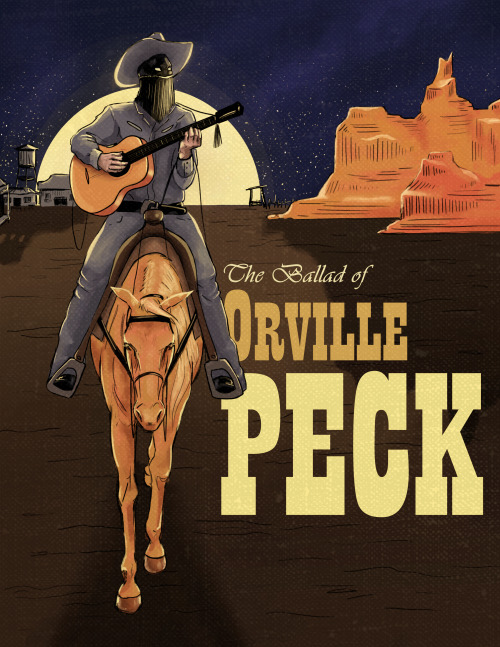 plaz-art:The Ballad of Buster Scruggs but with Orville Peck.
