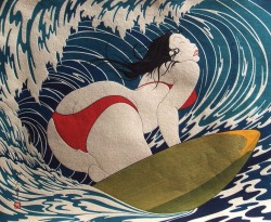 blackcatmansion:  Surfer Girl, Okada Yoshio