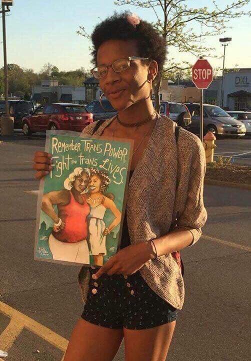 Black trans woman KaMilla Renee Mcmiller adult photos
