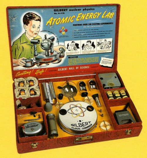 The Gilbert U-238 Atomic Energy Lab The Gilbert U-238 Atomic Energy Lab was a toy produced