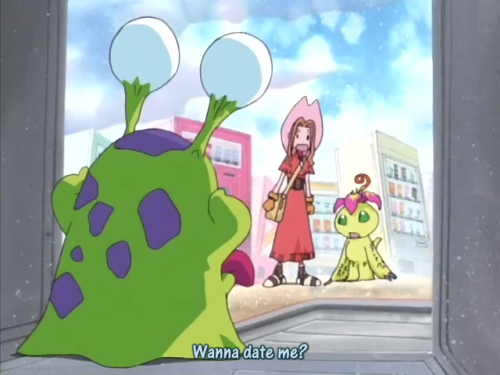 gigadramon:  me flirting with the hot babes 