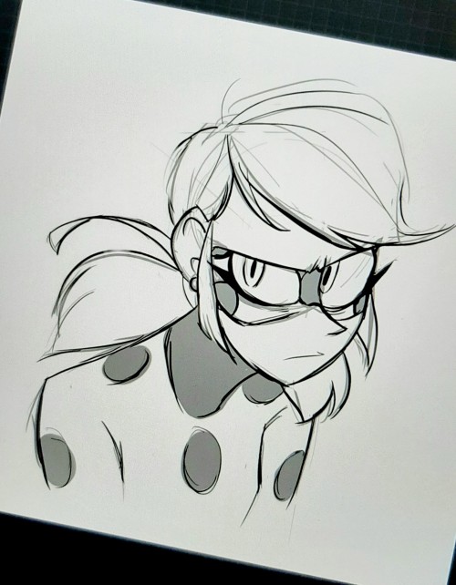 Angry Superhero Sketch