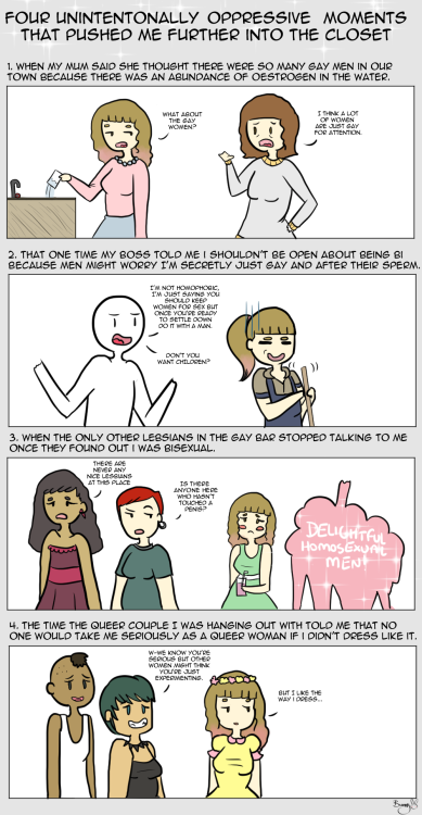 fruk-this: funnyhoneybunnyillustrations: 4 Unintentionally Oppressive Things That Pushed Me Further 