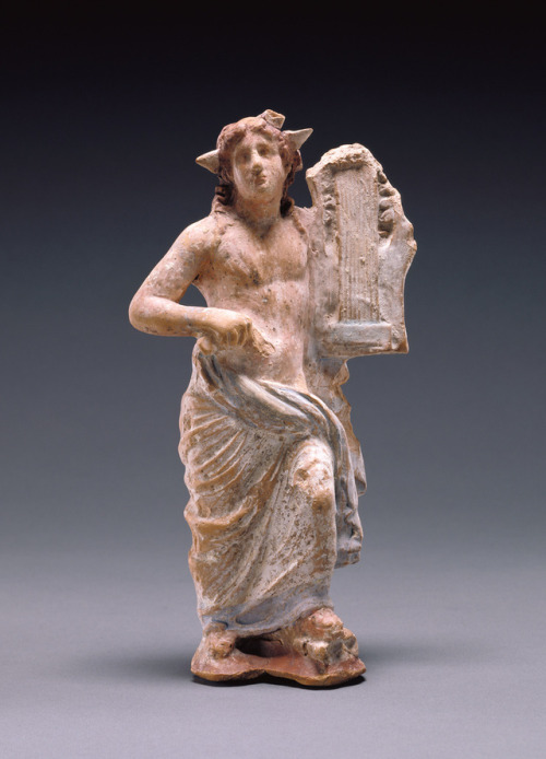 theancientwayoflife:~ Statuette of Apollo.Culture: Greek (South Italian, Canosan)Place of origin: Ca