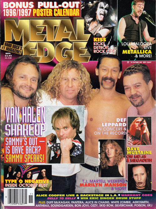 Metal Edge Vol. 41, No. 6November 1996