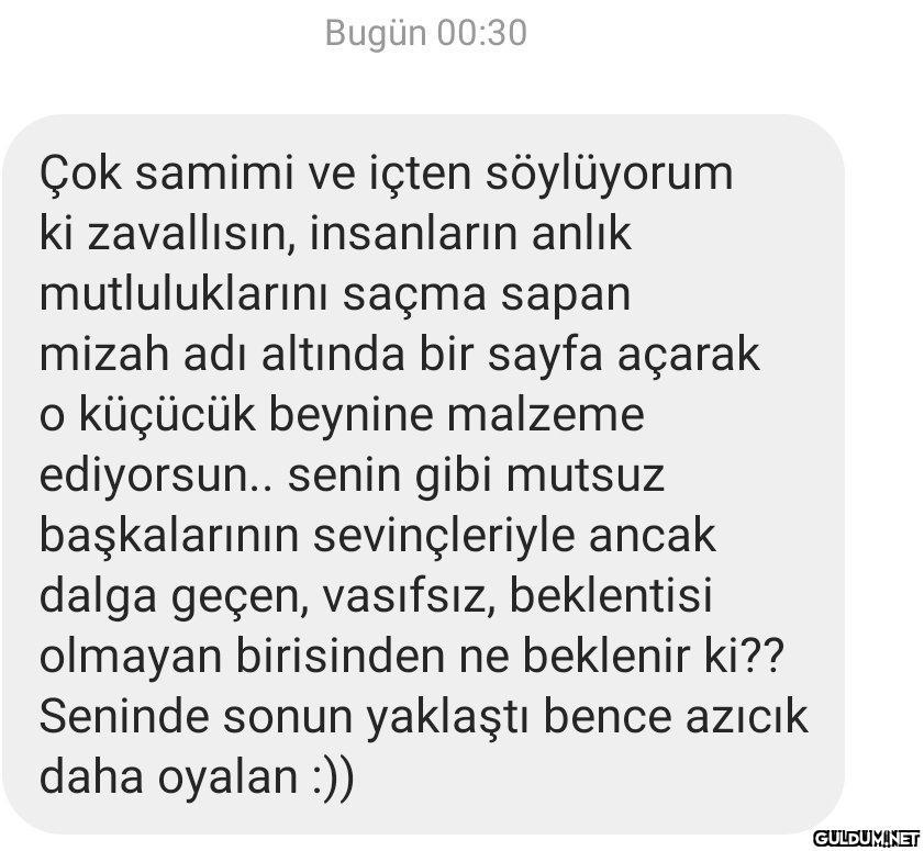 Eyvahlar olsun    Bugün...