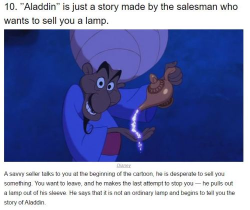 pr1nceshawn:  Interesting Theories About Disney Characters You May Not Know. 