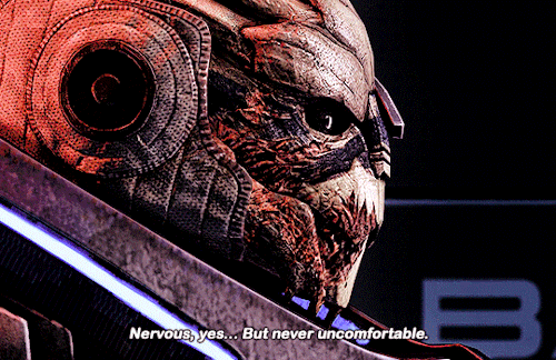 crownkilling:You know, Garrus, if you’re not comfortable with this, it’s okay. I’m not trying to pre