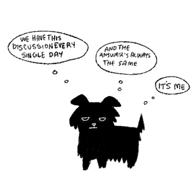 littleharleythings:  dogs are so fucking stupid i want 20 By Harley [tumblr] 