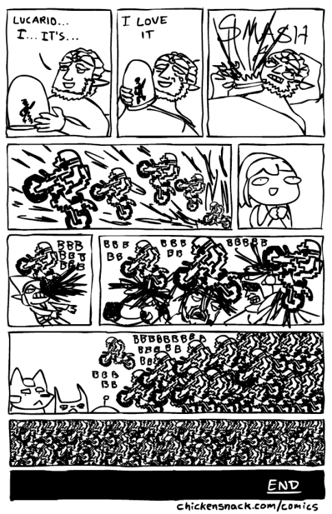 coelasquid: chickensnack: reposting this comic i drew 6 years ago in honor of new broters eve featur