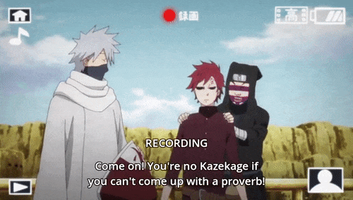 prism17:  Kazekage video message to NaruHina