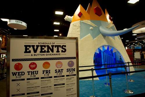 XXX Cartoon Network Adventure Time Booth     photo