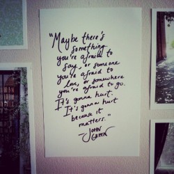 ireefusetosink:  I love John green. 