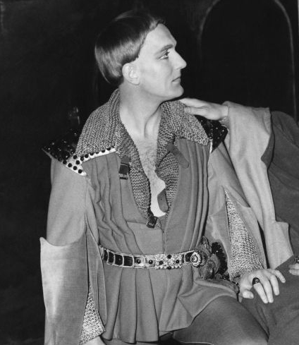 Robert Hardy as Prince Hal in Henry IV, 1955