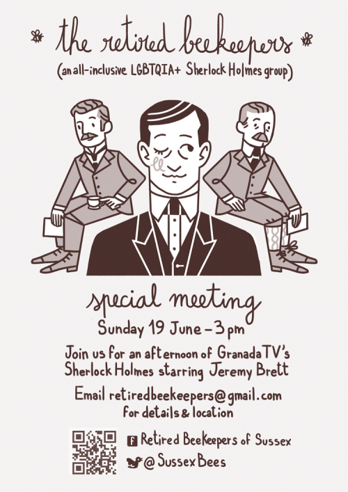 retiredbeekeepers: Granada TV’s Sherlock HolmesSunday, 19th June @ 3pm Please join the Retired