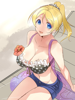 a-titty-ninja-with-a-water-gun: (3)「ラブライブワンドロまとめ」 by アジシオ | Twitter ๑ Permission to reprint was given by the artist ✔. 