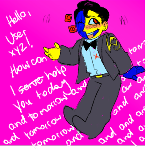 Some Old Doodles For @dr-docktor 's Au! Feat My Take On Floppy Disk Owen